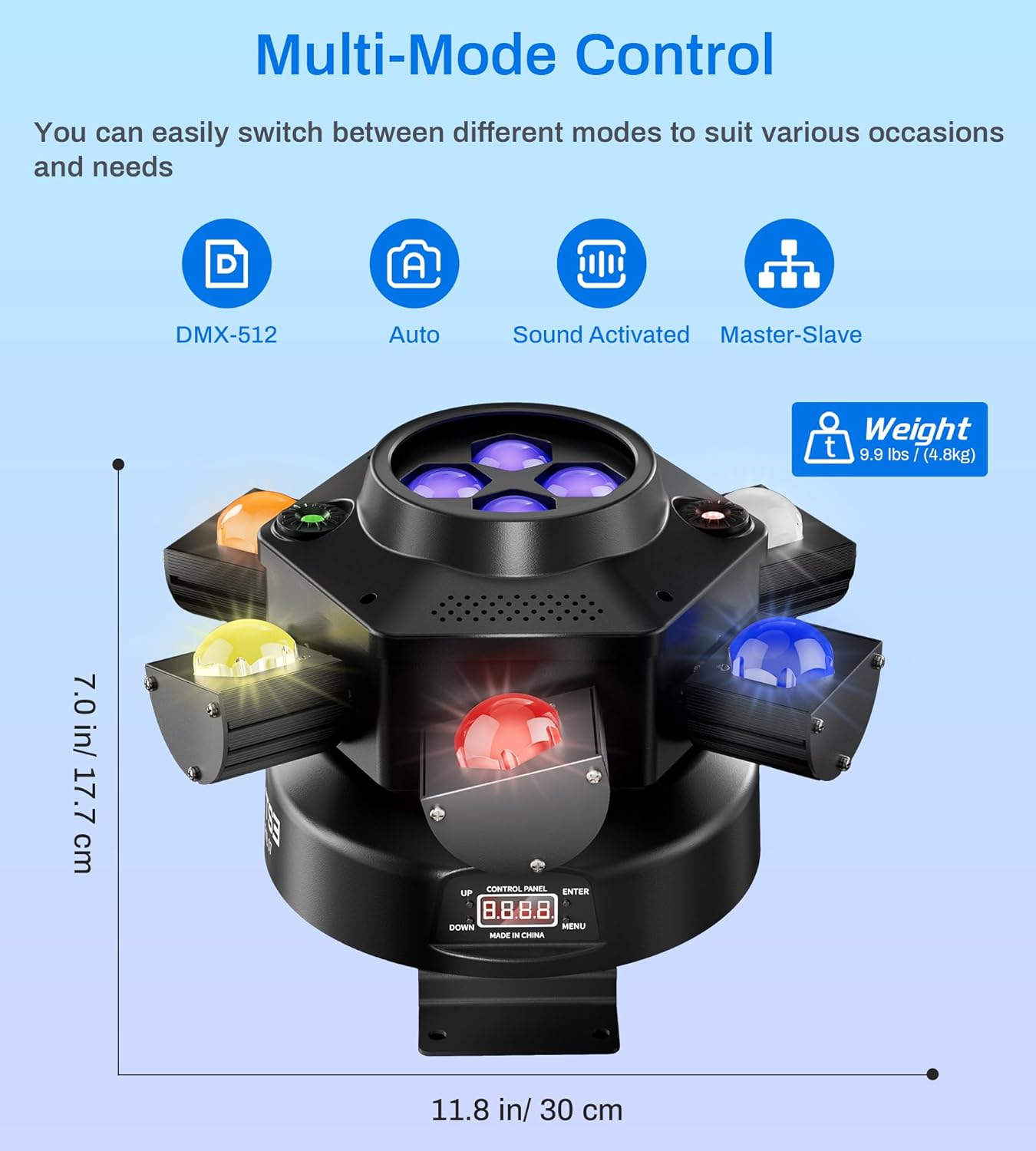 RC LED Moving Head Dj Party Light