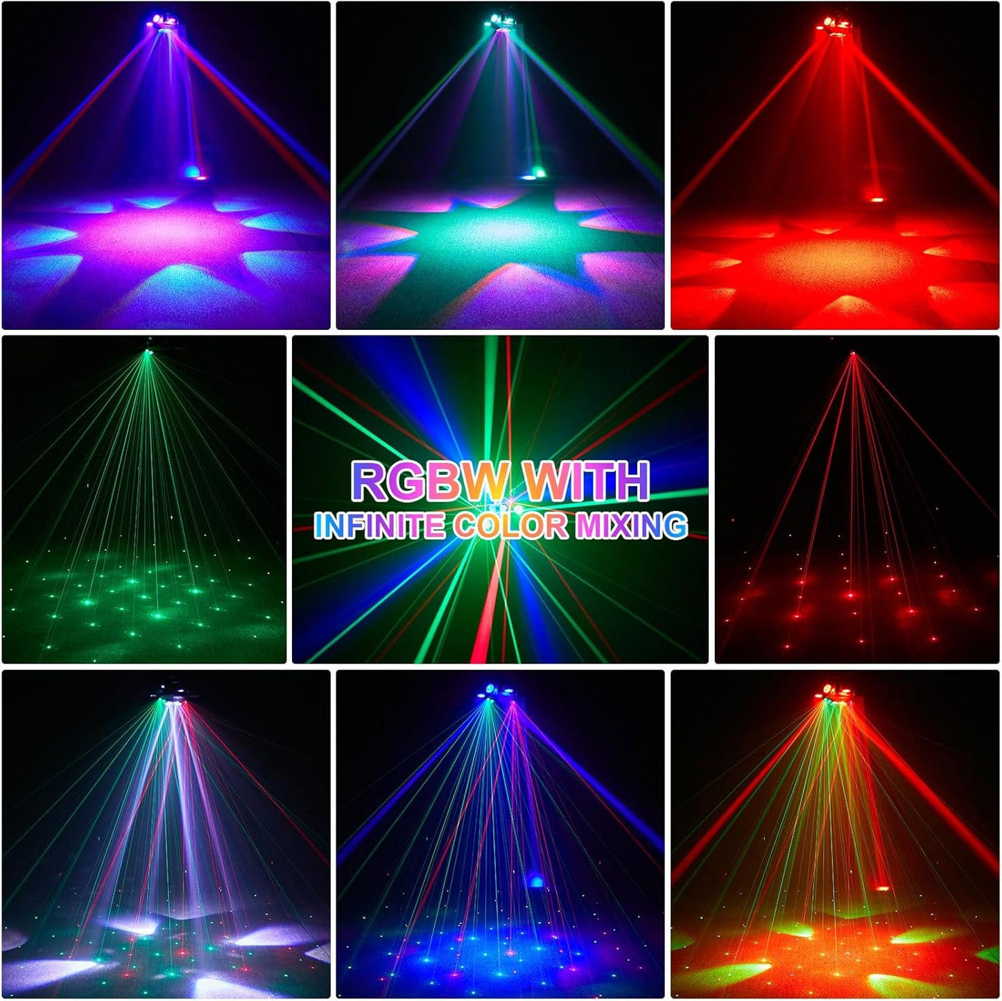 RC LED Moving Head Dj Party Light